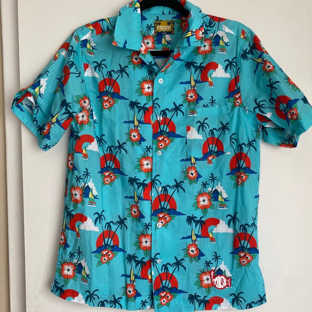 Phish Mexico 2022 button down shirt small new